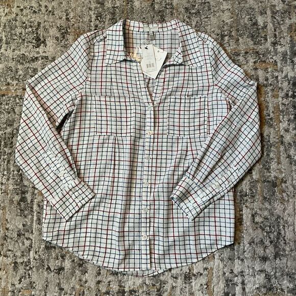 JOIE BUTTON DOWN SHIRT! NWT! XS - Picture 1 of 11